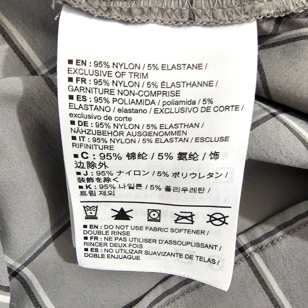 Arc'teryx Riel Shirt LS Men's Medium Gray Plaid Long Sleeve Hiking 23018 - Picture 8 of 8